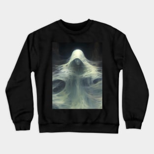 Halloween Ghost 2: Haunting Spirits on a Dark Background Crewneck Sweatshirt